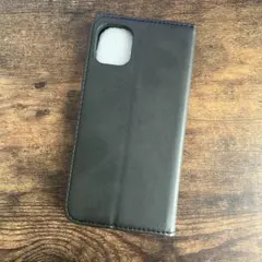iPhoneケース ブラック カードポケット付きのサムネイル