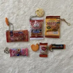 ミニチュアマスコット 6点セット お菓子 ガチャ