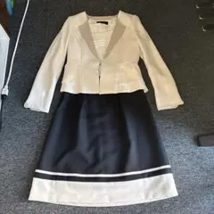 入学式　フォーマルワンピース　ジャケット　ブローチ付き★未使用新品　即発送