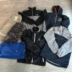 上着　ダウン　トップス　カットソー　ボトムス　デニム　7点　160㎝まとめ売り