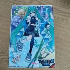 初音ミク　クリアビジュアルポスター　マジカルミライ2025