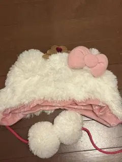 ユニバ　キティちゃん　被り物