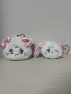 mikkoillustrations ぬいぐるみポーチ もふもふミラーマスコット