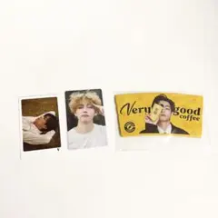 【BTS 】SOWOOZOO ソウジュ　公式トレカ＆コーヒースリーブ　テテ