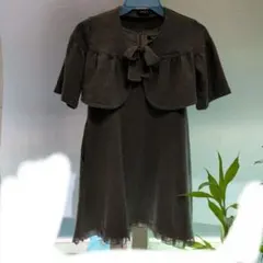 コムサイズム　セットワンピース　グレー