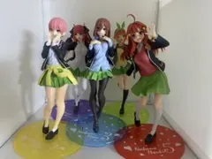 五等分の花嫁 Coreful 制服姿フィギュア 中野一花 二乃三玖 四葉 五月