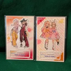 ホロライブ アクリルスタンド 桃鈴ねね・尾丸ポルカ つなぎ - メルカリ