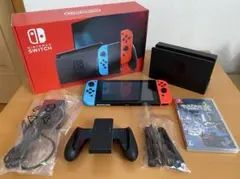 Nintendo Switch 本体 ネオンブルー・レッド　セット売り