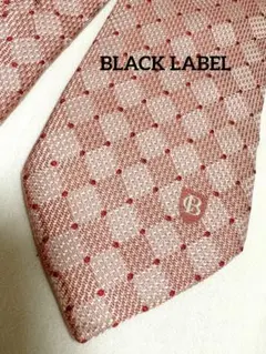 BLACK LABEL CRESTBRIDGE ネクタイ ピンク　シルク100%