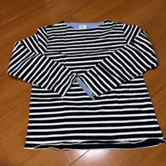 【美品】OSH KOSH ボーダー長袖カットソー Lサイズ