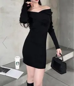 タイトミニワンピース