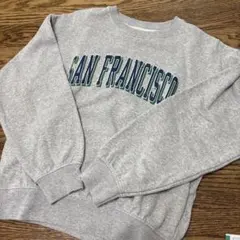 マーキーズ　OCEAN&GROUND カレッジプリントトレーナー