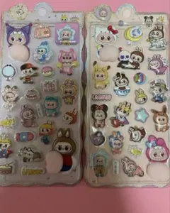 新品♡匿名配送　ラブブ　おしりぷにぷにシール　2点セット　おしりシール