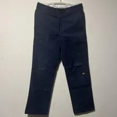 Dickies 874 濃紺　ネイビー ワークパンツ スリムフィット 古着