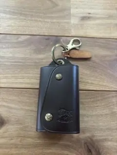 IL BISONTE レザー キーケース ダークブラウンのサムネイル