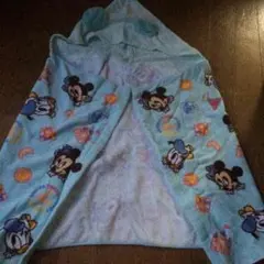ディズニー フード付きタオル