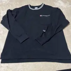 Champion ブラック トレーナー M