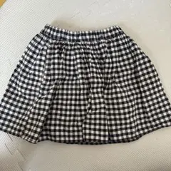 グローバルワーク　L スカートパンツ　チェック