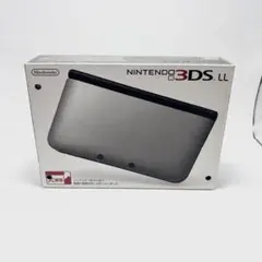 【極美品】ニンテンドー 3DS LL 本体 シルバー×ブラック SPR-001