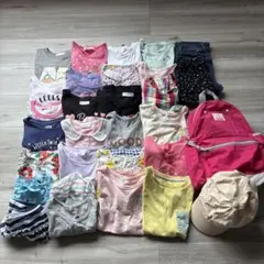 女の子　Tシャツ　夏服　ワンピース　リュック　水着　キャップ　120 まとめ売り