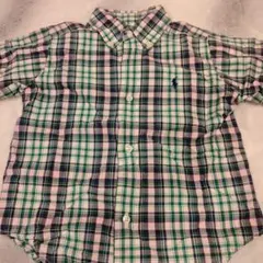 【2/2T】Ralph Lauren チェック柄シャツ