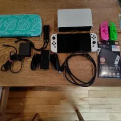 Switch 本体 周辺機器 ピカチュウイーブイとどうぶつの森セット - メルカリ