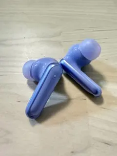 ワイヤレスイヤホン 本体のみパープルのサムネイル