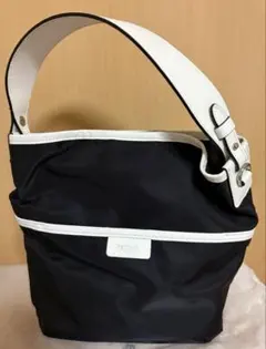 agnes b. VOYAGE ハンドバッグ バイカラー