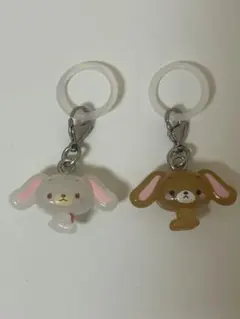 サンリオゆるっとめじるしアクセサリー シュガーバニーズしろうさくろうさ