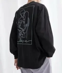 EMMA CLOTHES⭐︎ビッグシルエット バックプリント ロンT