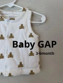 【baby GAP】GAPベビーベスト3-6month