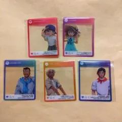 名探偵コナン　SPRINGフェア　アニメイト特典　クリアカード　全5種コンプ