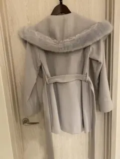 dazzlin フェイクファーコート　ベルト付き