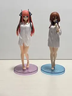 五等分の花嫁 中野ニ乃 中野三玖 フィギュア 彼シャツ