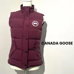 即日発送　CANADA GOOSE ダウンベスト バーガンディ　S