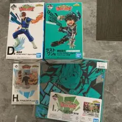 一番くじ　ヒロアカ　ラストワン賞 緑谷出久 D賞 轟焦凍　他4点セット