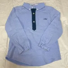 familiar 襟付き長袖シャツ　110