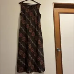 Laura Ashley 花柄ノースリーブワンピース 13号