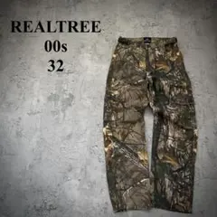 00s【REALTREE】リアルツリー（32）フィールドパンツ＊ハンティングのサムネイル