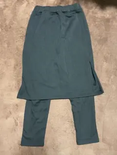 レギンス付きスカート 裏起毛
