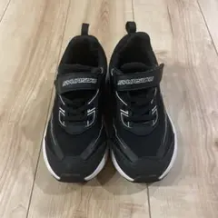 SHUNSOKU ブラックスニーカー ベルクロ 20cm