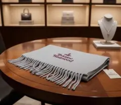 ヴィヴィアンウエストウッド　マフラー　グレー　メンズ・レディース　ユニセックス