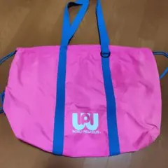 WORLD PEGASUS ピンク ブルー 巾着型 リュック バッグ