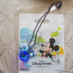 ミッキーマウス・光るペンダント