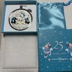 ディズニーシー 25周年 スパークリングジュビリー コンパクトミラー