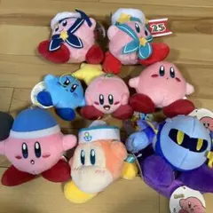 カービィ ぬいぐるみ 8体セット キーホルダー付き