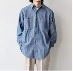 BIG YANK別注　ANATOMICA 1935 WORK SHIRT 16のサムネイル