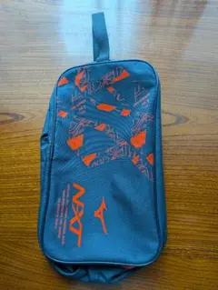 MIZUNO シューズケース ネイビー オレンジ