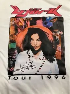 Bjork Tシャツ ビョーク ホワイト　バックプリントあり