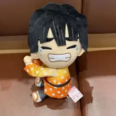 鬼滅の刃 めちゃでかしがみつき善逸ぬいぐるみ 我妻善逸